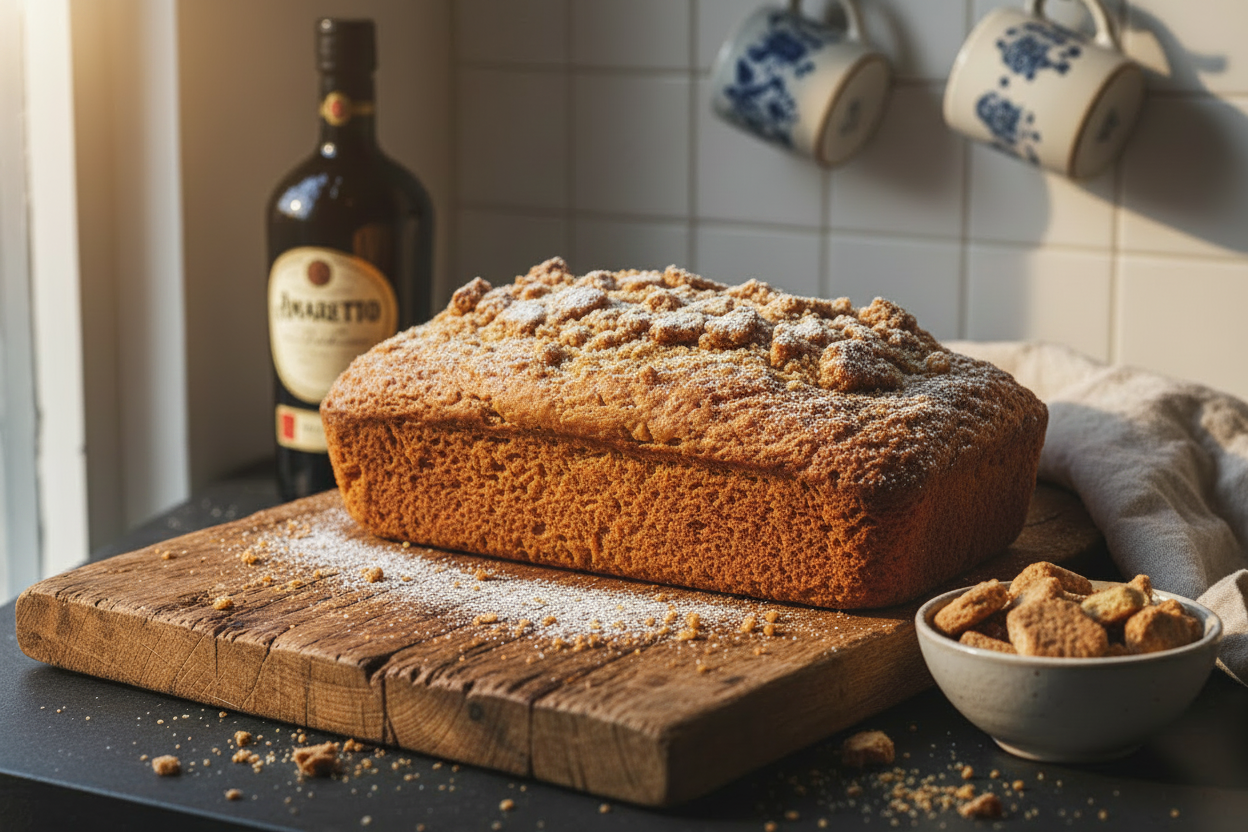 Bitterkoek cakemix met amaretto
