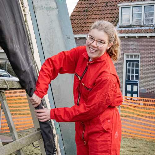 Sylvana molenaar van De Larense Molen in Laren