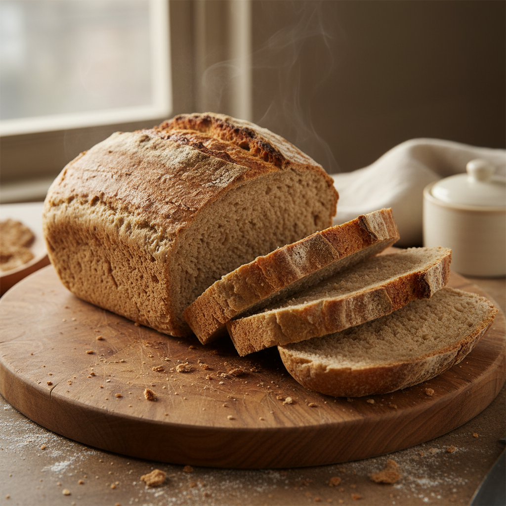 zelfgebakken-bruinbrood